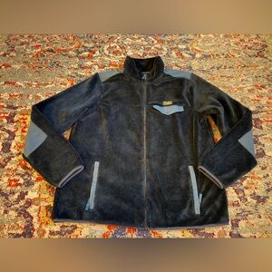 L.L. Bean Men’s XL Tall Hi-Pile Fleece Jacket Great condition smoke pet free